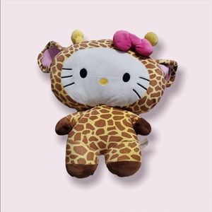 SOLD Hello kitty giraffe jumbo plush